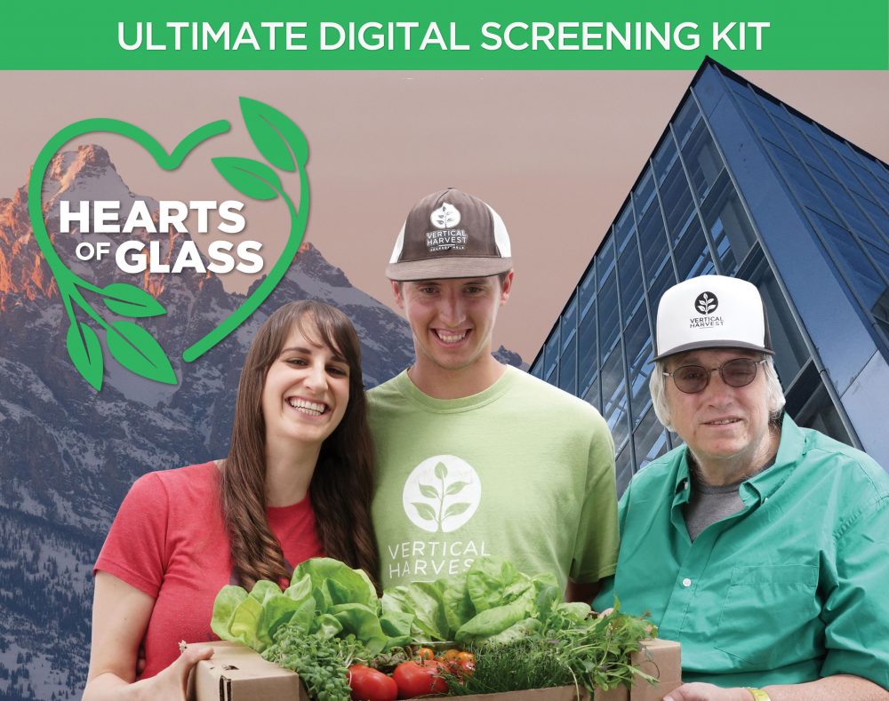 ultimate screening kit product image - three people holding baskets of food